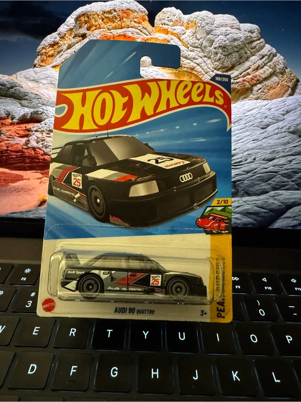 Hot Wheels Audi 90 Quattro Die-Cast Toy Car - Black